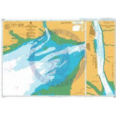 British Admiralty Nautical Chart  3466: Approaches to Kandla